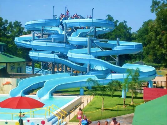 18.5Kw / ora scivolo d'acqua in fibra di vetro Parco di divertimenti attrezzature piscina