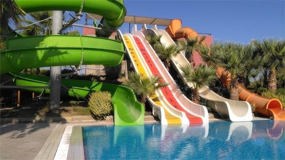 Un buon prezzo. 10 mm di spessore Fibra di vetro Parco acquatico scivolo per bambini giocare in linea