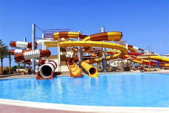 Un buon prezzo. Parco acquatico in fibra di vetro 10 mm scivolo attrezzature per giochi d'acqua per bambini accessori da gioco in linea