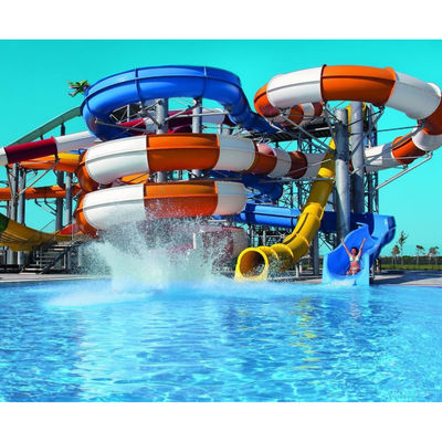 Bambini Bing Piscina in fibra di vetro Scivolo d'acqua Parco di divertimenti