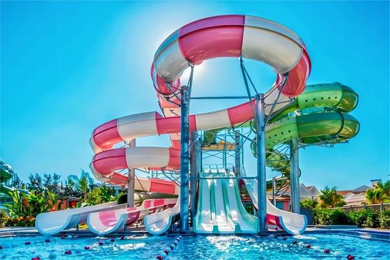 Altezza 5m Bambini Scivolo Acquatico Parco Acquatico Parco giochi Sport Attrezzature per bambini