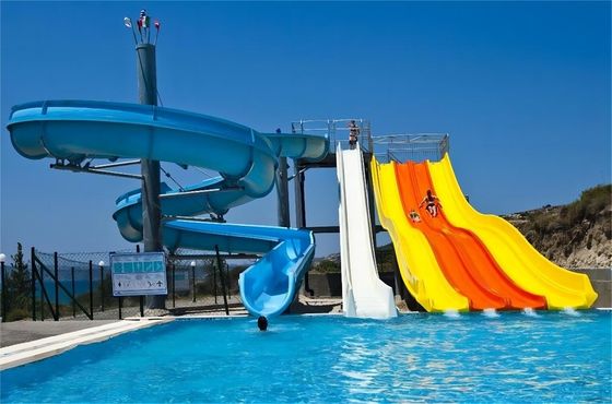OEM Acquatico Bambini Parco divertimento Parco giochi Playhouse Scivolo in fibra di vetro per bambini