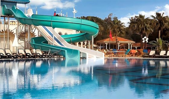Un buon prezzo. ODM Outdoor Kids Parco acquatico Parco giochi attrezzature di gioco scivolo in fibra di vetro per bambini in linea