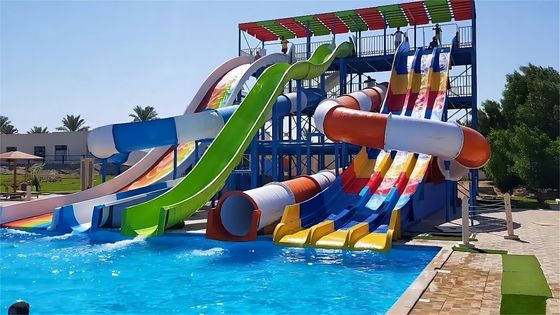 Un buon prezzo. Fibra di vetro scivolo per bambini divertimento Parco acquatico di divertimento nuoto giocattolo piscina in linea