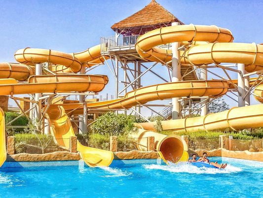 Adulti Parco acquatico scivolo gioco morbido piscina accessori fibra di vetro