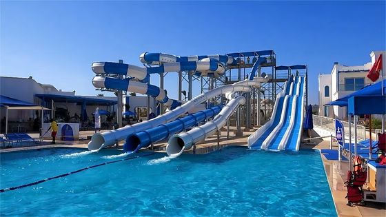 Piscine residenziali scivolo d'acqua in fibra di vetro attrezzature per giochi per bambini