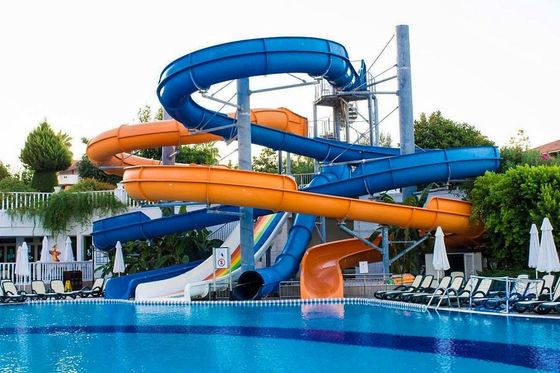 Parco di divertimenti commerciale: scivolo in fibra di vetro