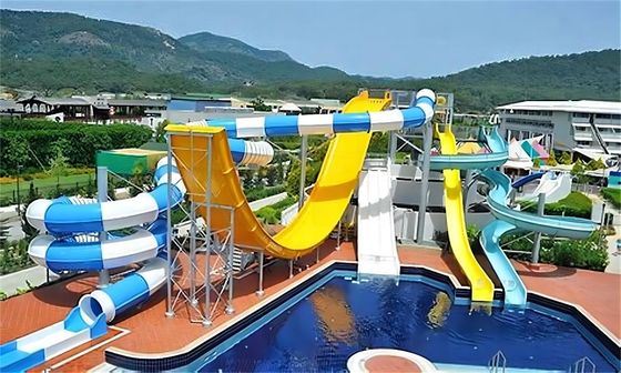 ODM Outdoor Amusement Parco acquatico Parco giochi attrezzature Slide a spirale