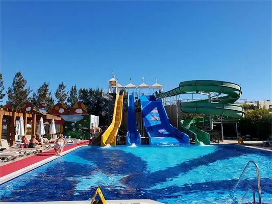 ODM Parco di divertimenti attrezzature parco giochi all'aperto set giochi scivoli per bambini
