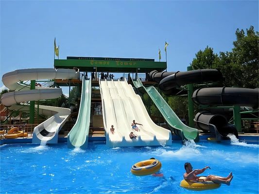 Un buon prezzo. Adulti Parco acquatico attrezzature per giochi divertimento scivoli in fibra di vetro in linea