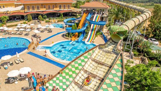 Parco di divertimenti all'aperto Ride Tube Water Fiberglass Slide Parts