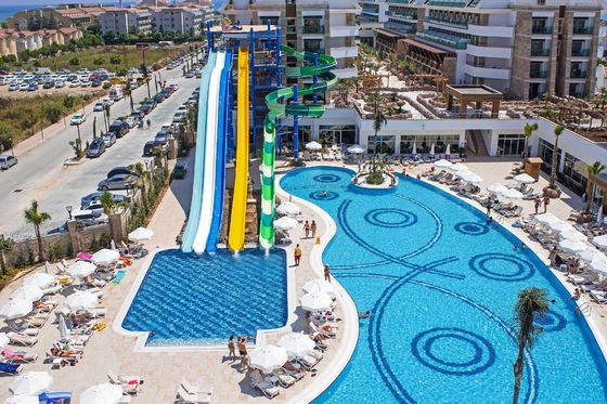 Un buon prezzo. Parco di divertimenti acquatici per bambini all'aperto Sliding pool in linea