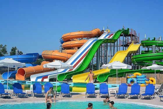 OEM Parco acquatico Parco giochi Piscina scivolo in fibra di vetro per bambini