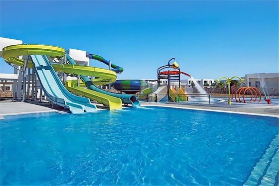Un buon prezzo. ODM Parco acquatico giochi sportivi attrezzature piscina scivolo in fibra di vetro in linea