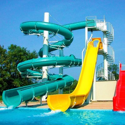 Parco all' aperto giochi per bambini piscina privata scivolo d' acqua giochi di giuoco divertimento adulto