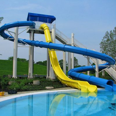 Un buon prezzo. Parco acquatico giochi design fibra di vetro piscina giocattoli scivolo d'acqua per bambini in linea