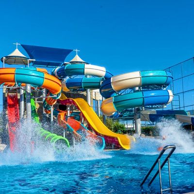 Un buon prezzo. ODM giochi d'acqua Attrazioni attrezzature del parco scivolo per bambini in linea