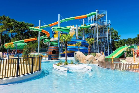 ODM Bambini Giocare Giochi Acquatici Divertimento Fibra di vetro Slide Per Piscina