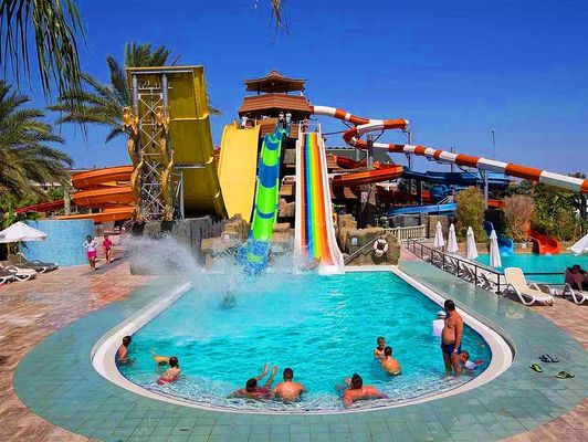 ODM Parco di divertimenti per bambini Piscina commerciale Giocattoli Slide a spirale