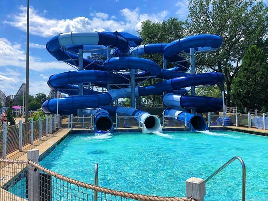 Un buon prezzo. Commerciale per bambini Parco acquatico giochi piscina scivolo d'acqua per bambini in linea