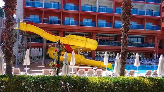 Giocattolo Acquatico Per Bambini Passeggiate Acque Divertimento Piscina Largo Scivolo a spirale