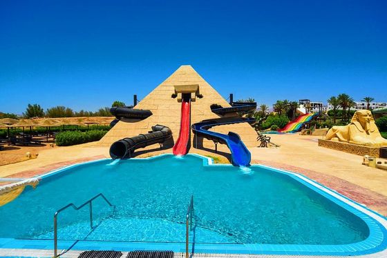 Un buon prezzo. Mini parco acquatico all'aperto attrezzature per giochi d'acqua giochi di città scivolo in fibra di vetro per bambini in linea
