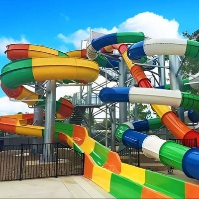 Un buon prezzo. Piccole piscine esterne scivolo in fibra di vetro per parco acquatico in linea