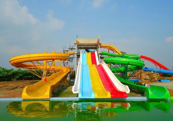 Attrezzatura per parco acquatico di divertimento Scivolo per piscina in vetroresina stile Flying per bambini