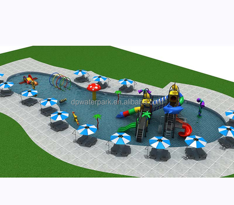 Un buon prezzo. Produttore di attrezzature per giochi d'acqua - Design personalizzato di un parco acquatico per bambini di 350 mq per hotel e resort in linea