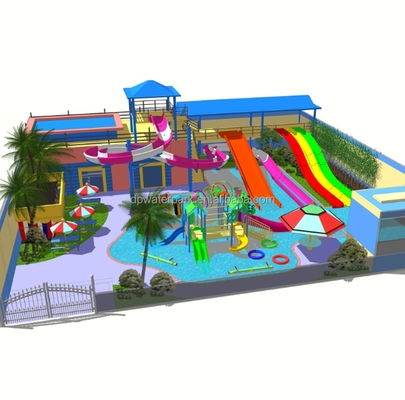 Un buon prezzo. Medium Size Aqua Park Entertainment Concept Customized Families' Water Park Design For All Ages in linea
