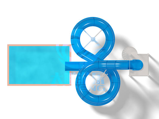 Un buon prezzo. 6m Height Commercial Water Slide with >150 Person Capacity and 30-60 Days Delivery in linea