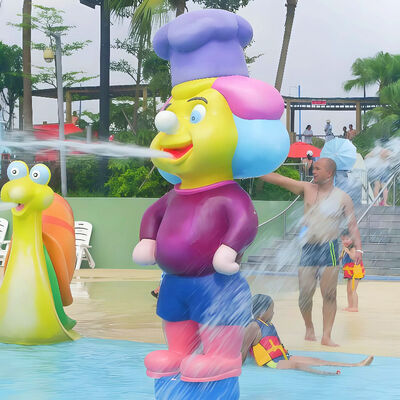 qualità Pad di acqua di fibra di vetro attrezzature per giochi d'acqua per bambini parco di divertimenti Fabbrica