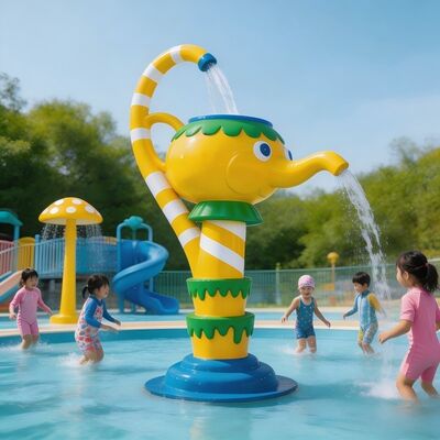 Teapot Interattivo Tema Bambini Gioco d'acqua Caratteristica Per Parco Acquatico Splash Pad E divertimento della piscina per bambini