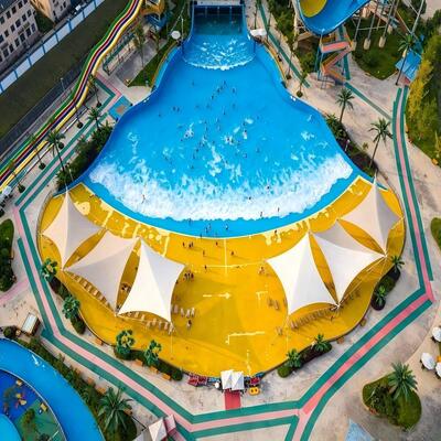 qualità Attrezzature commerciali per parchi acquatici con piscina a onde per resort e piscine Fabbrica