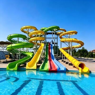 Un buon prezzo. Parco acquatico per piscina Scivolo d'acqua Uso per parco acquatico Design personalizzato in linea