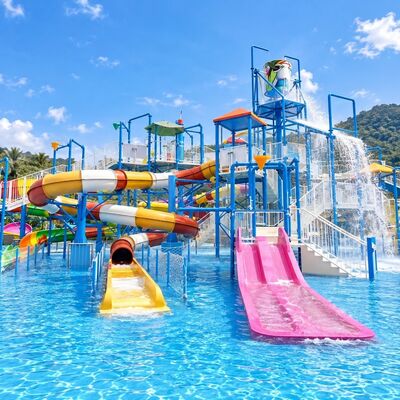 Un buon prezzo. Struttura in fibra di vetro per parco acquatico in acqua di mare da utilizzare per parchi a tema acquatici all'aperto e centri comunitari in linea