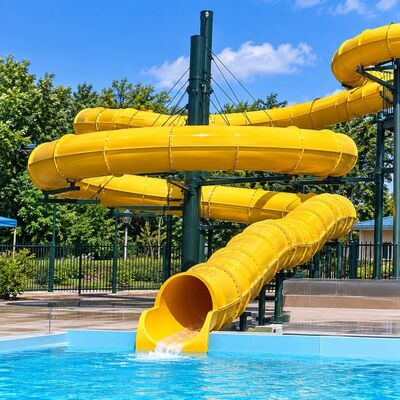 qualità Fibra di vetro a spirale resistente all'ossidazione per il parco acquatico con design 3D Fabbrica