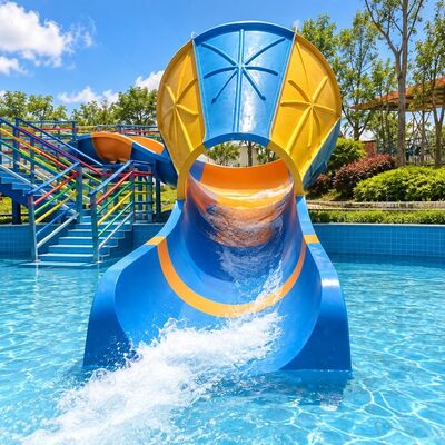 qualità Attrezzature per parco acquatico in fibra di vetro con ROHS Fabbrica