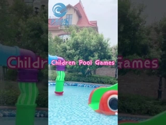 Parco Acquatico Commerciale Set di piastrelle d'acqua, piastrelle di fibra di vetro per bambini, Mini scivolo in fibra di vetro