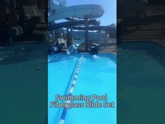 Commerciale per bambini Parco acquatico giochi scivolo, piscina scivolo acquatico